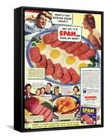 Spam, USA-null-Framed Stretched Canvas