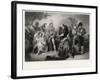 Spaniards and Peruvians-William Greatbach-Framed Giclee Print