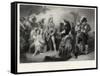 Spaniards and Peruvians-William Greatbach-Framed Stretched Canvas