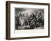 Spaniards and Peruvians-William Greatbach-Framed Giclee Print