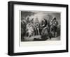 Spaniards and Peruvians-William Greatbach-Framed Giclee Print