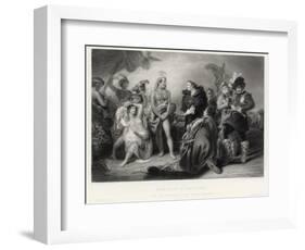 Spaniards and Peruvians-William Greatbach-Framed Giclee Print