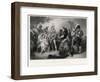 Spaniards and Peruvians-William Greatbach-Framed Premium Giclee Print