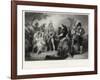Spaniards and Peruvians-William Greatbach-Framed Giclee Print