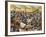 Spaniards Toppling the Inca Empire of Peru-Mike White-Framed Giclee Print