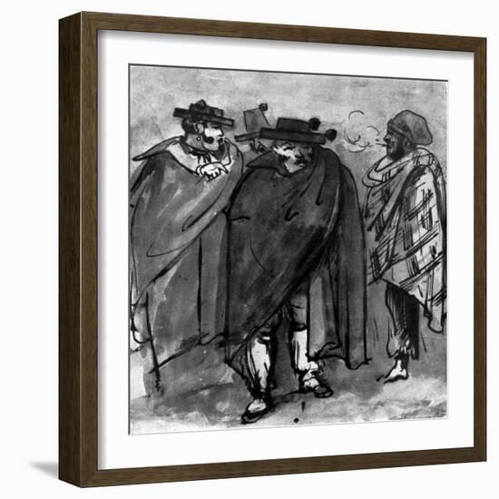 Spaniards-Constantin Guys-Framed Giclee Print