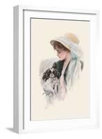 Spaniel-Harrison Fisher-Framed Art Print