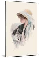 Spaniel-Harrison Fisher-Mounted Art Print