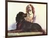 Spaniels-null-Framed Art Print