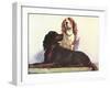 Spaniels-null-Framed Art Print