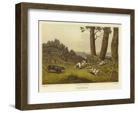 Spaniels-Henry Thomas Alken-Framed Giclee Print