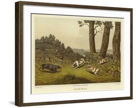 Spaniels-Henry Thomas Alken-Framed Giclee Print