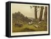 Spaniels-Henry Thomas Alken-Framed Stretched Canvas