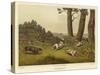 Spaniels-Henry Thomas Alken-Stretched Canvas
