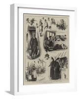 Spanish Affairs, Character Sketches on the Railway from Madrid to Seville-William Ralston-Framed Giclee Print