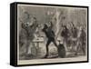 Spanish Affairs, Fracas in the Cafe De Paris, Madrid-null-Framed Stretched Canvas