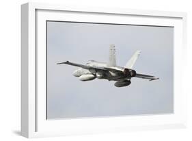 Spanish Air Force Ef-18M Hornet Taking Off-Stocktrek Images-Framed Photographic Print