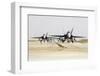 Spanish Air Force Ef-18M Hornets Taxiing on the Runway-Stocktrek Images-Framed Photographic Print