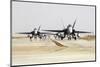 Spanish Air Force Ef-18M Hornets Taxiing on the Runway-Stocktrek Images-Mounted Photographic Print