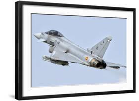 Spanish Air Force Ef-2000 Typhoon in Flight-Stocktrek Images-Framed Photographic Print