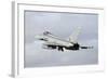 Spanish Air Force Eurofighter Ef2000 Typhoon Taking Off-Stocktrek Images-Framed Photographic Print