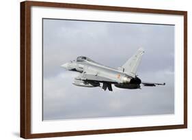 Spanish Air Force Eurofighter Ef2000 Typhoon Taking Off-Stocktrek Images-Framed Photographic Print