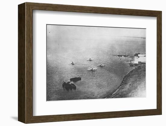 Spanish Aircraft on Moroccan Waters-null-Framed Photographic Print