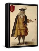 Spanish Ambassador-Jan van Grevenbroeck-Framed Stretched Canvas