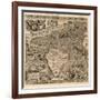 Spanish America, 16th century map-Science Source-Framed Giclee Print