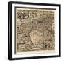 Spanish America, 16th century map-Science Source-Framed Giclee Print