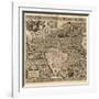 Spanish America, 16th century map-Science Source-Framed Giclee Print