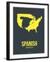 Spanish America Poster 1-NaxArt-Framed Art Print