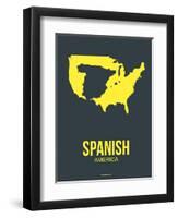 Spanish America Poster 1-NaxArt-Framed Art Print