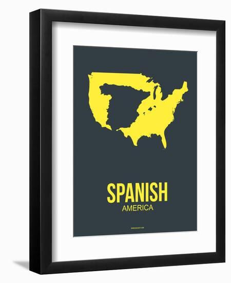 Spanish America Poster 1-NaxArt-Framed Art Print