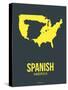 Spanish America Poster 1-NaxArt-Stretched Canvas