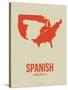 Spanish America Poster 2-NaxArt-Stretched Canvas