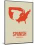 Spanish America Poster 2-NaxArt-Mounted Art Print