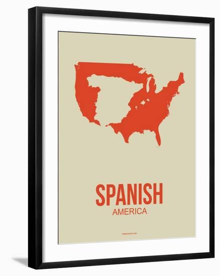 Spanish America Poster 2-NaxArt-Framed Art Print
