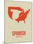 Spanish America Poster 2-NaxArt-Mounted Art Print