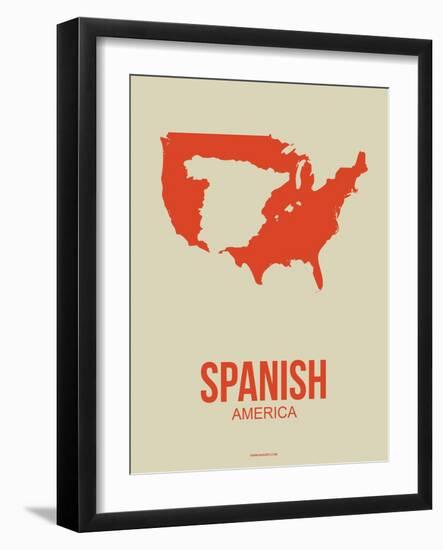 Spanish America Poster 2-NaxArt-Framed Art Print