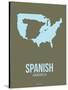 Spanish America Poster 3-NaxArt-Stretched Canvas