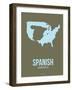 Spanish America Poster 3-NaxArt-Framed Art Print