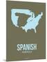 Spanish America Poster 3-NaxArt-Mounted Art Print