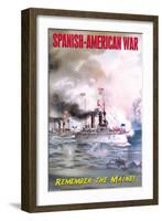 Spanish American War-Wilbur Pierce-Framed Art Print