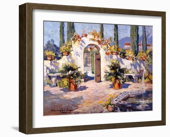 Spanish Arch-Colin Campbell-Framed Art Print