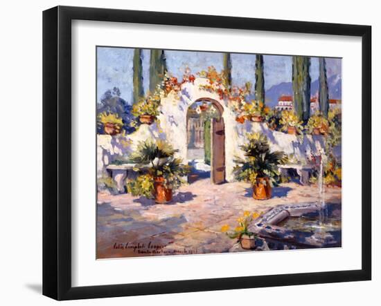 Spanish Arch-Colin Campbell-Framed Art Print