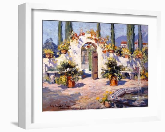 Spanish Arch-Colin Campbell-Framed Art Print
