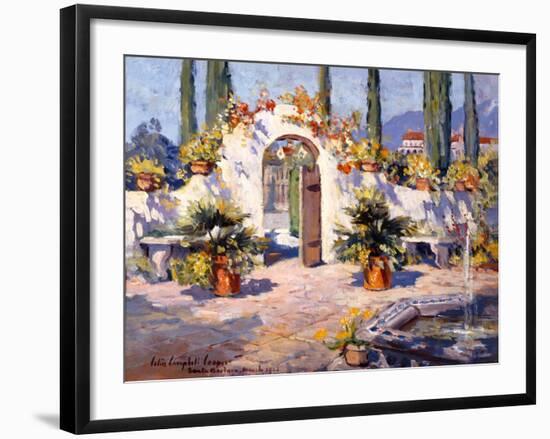 Spanish Arch-Colin Campbell-Framed Art Print