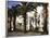 Spanish Architecture and Palm Trees, Tarifa, Andalucia, Spain-D H Webster-Framed Photographic Print