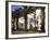 Spanish Architecture and Palm Trees, Tarifa, Andalucia, Spain-D H Webster-Framed Photographic Print